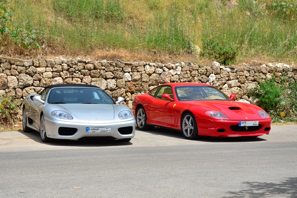 Ferrari Lebanon Gathering at Edde Sands